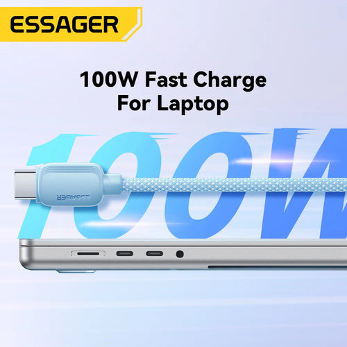 Essager 100W USB-C to USB-C braided fast charging cable